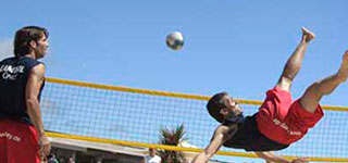 Footvolley VO en Beachvolley VO